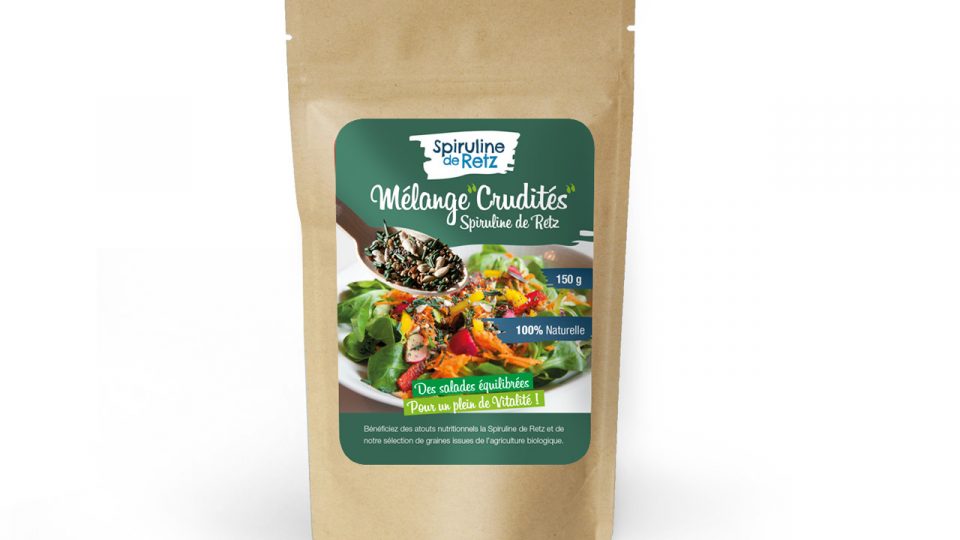Spiruline de retz Mélange crudités